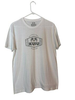 Kuiu Ultralight Hunting Graphic T-Shirt White Size X-Large Fits Like A M/L